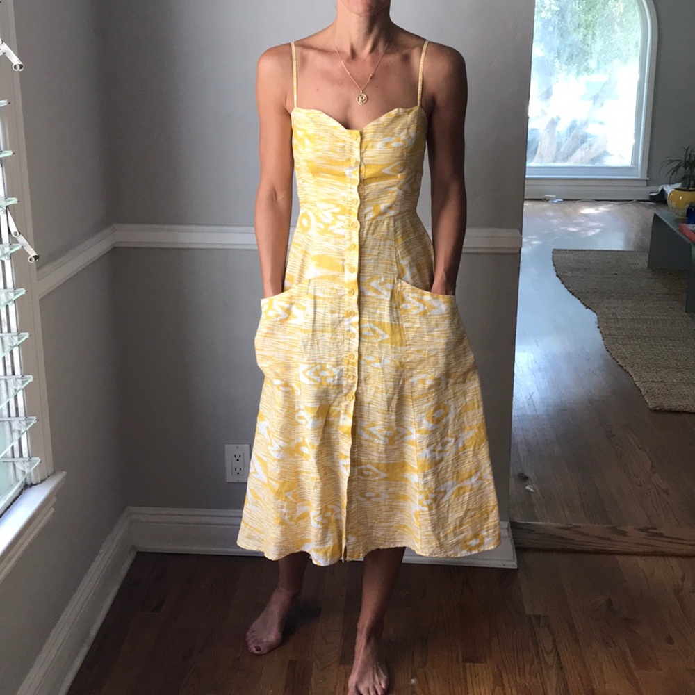 Reformation bamboo dress size 0. Used once.
